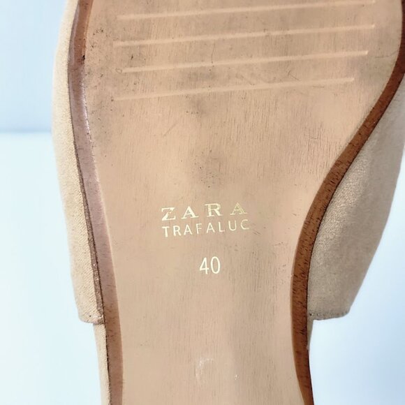 ZARA pointy toe flats shoes Sz EU 40 - Picture 8 of 8